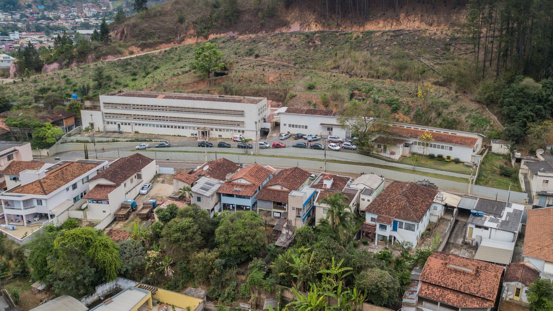 Primeira imagem do hospital